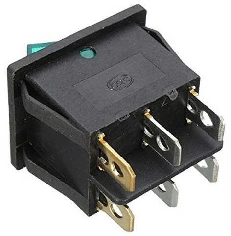 Oem KCD3 raudonai žalias svirties jungiklis – ON/OFF jungiklis – 220V – 6 PIN