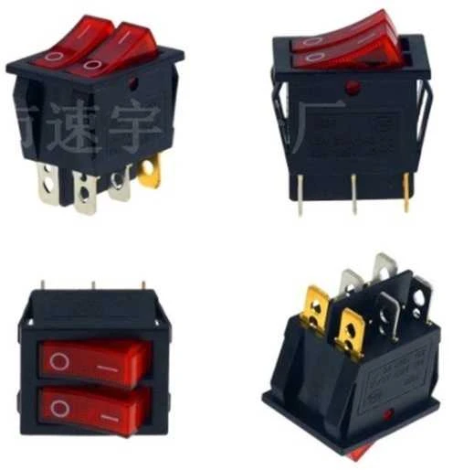 Oem KCD3 svirties jungiklis – ĮJUNGIMO/IŠJUNGIMO jungiklis – 220V – 6 PIN