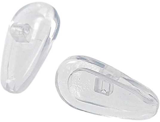 Oem Keičiamų nosies pagalvėlių rinkinys 6.7x13.1 mm akiniams - 5 poros - silikoninės nosies pagalvėlės - G14
