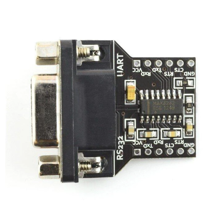 RS232 į UART adapterio modulis su MAX3232 mikroschema