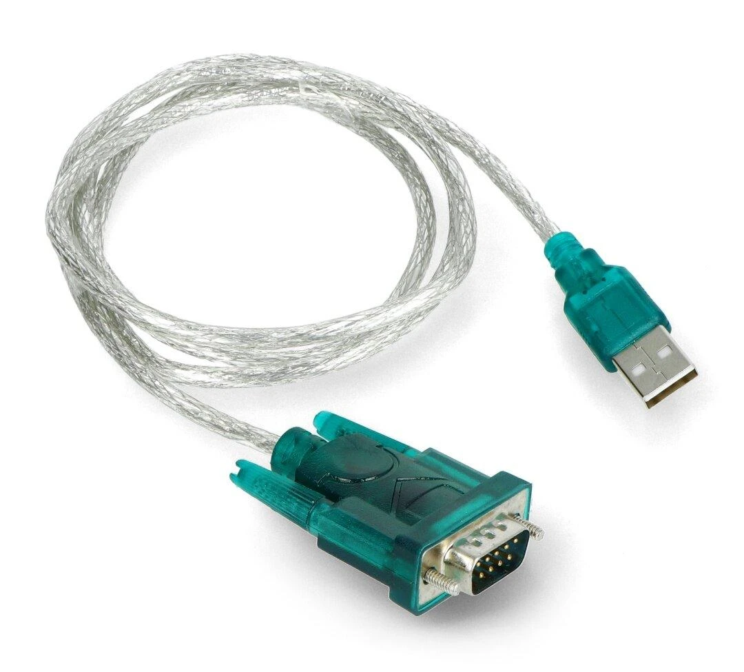 Keitiklis USB A - RS-232 Akyga AK-CO-02 - 1m