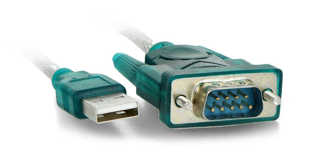 Keitiklis USB A - RS-232 Akyga AK-CO-02 - 1m