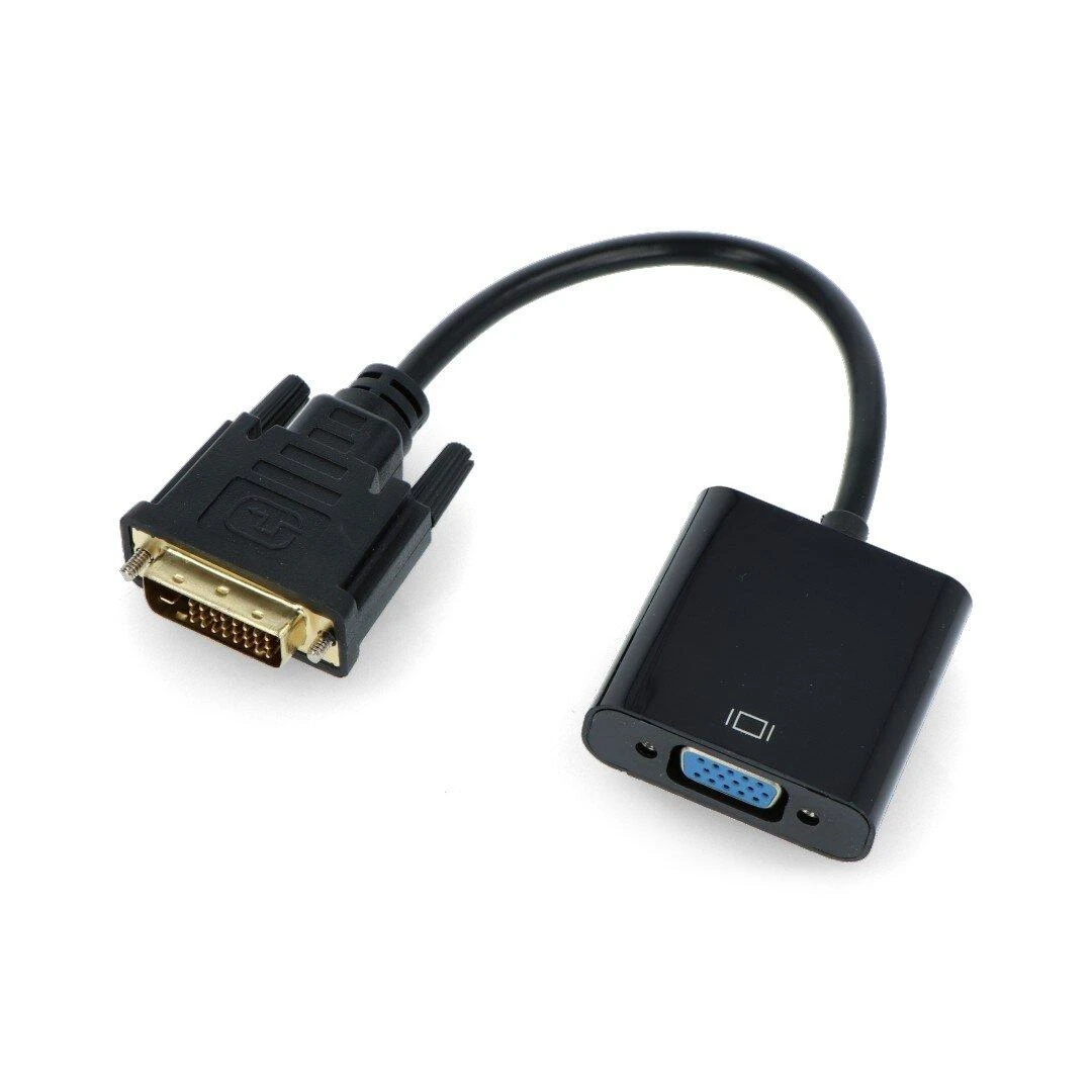 Akyga AK-AD-50 video adapteris su DVI-D ir VGA jungtimis