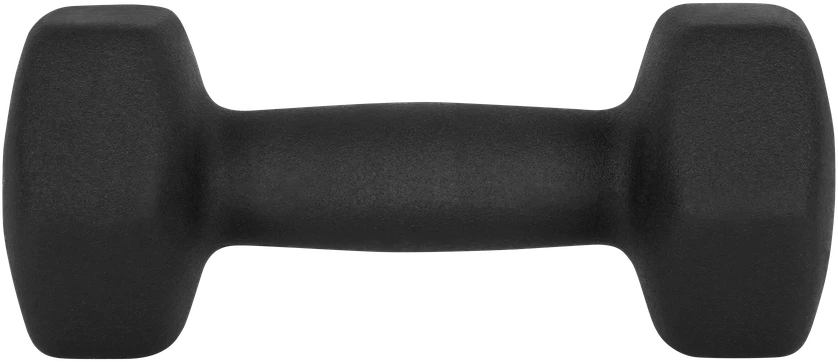 Hantelki HEX 2x6kg neopreno ketaus hanteliai, REBEL ACTIVE