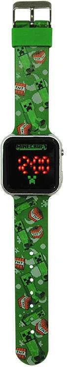 Kids Licensing Minecraft LED Laikrodis