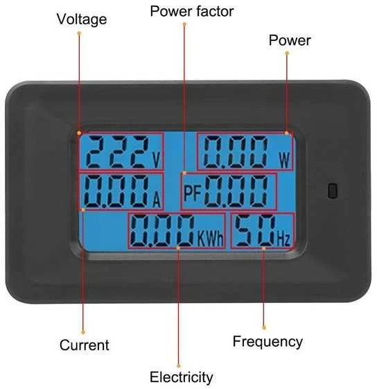 Oem Kintamosios srovės matuoklis - P06S-20 - 20A - voltmetras