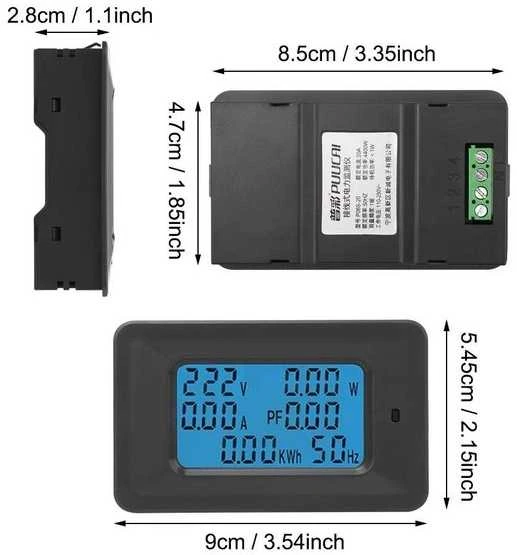 Oem Kintamosios srovės matuoklis - P06S-20 - 20A - voltmetras