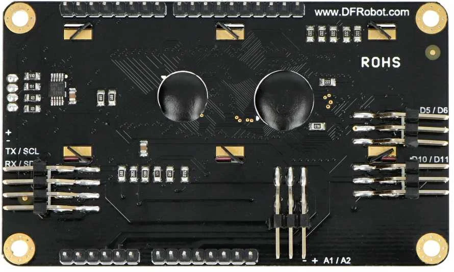DFRobot DFR0936 priedėlio galinė pusė
