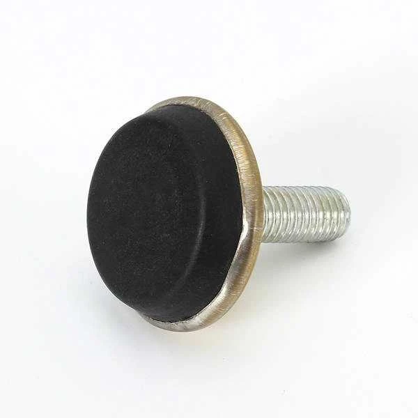 Oem Koja su jungtimi 35x18mm aukso spalvos - baldų kojelė M8 - reguliuojama koja baldams