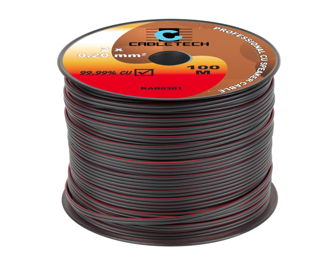 Cabletech kolonėlių laido ritė 100 metrų