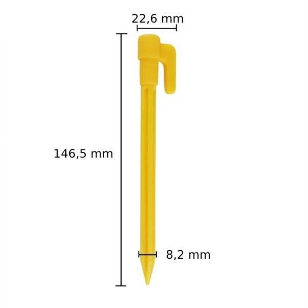 Oem Kombinuota spyna - 6.4cm - juoda -