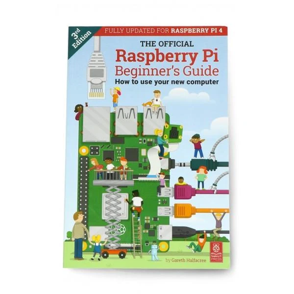 Kompiuteris Raspberry Pi 400 su klaviatūra US 4GB 1.8GHz + oficialūs priedai