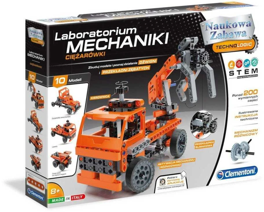 Konstrukcinis komplektas - Mechanics - Sunkvežimiai - Clementoni 60992