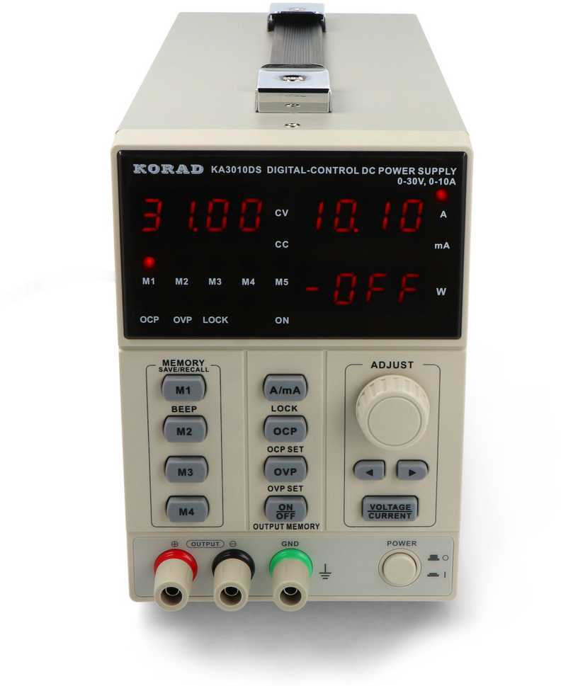 Korad KA3010DS 0–30 V 10 A laboratorinis maitinimo šaltinis
