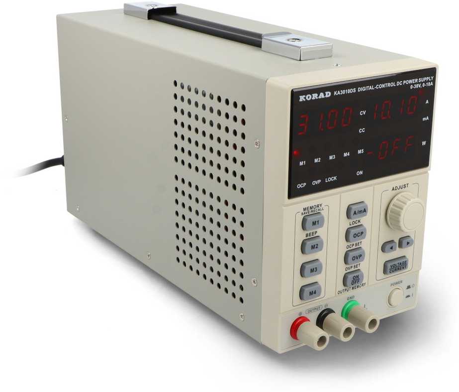 Korad KA3010DS 0–30 V 10 A laboratorinis maitinimo šaltinis