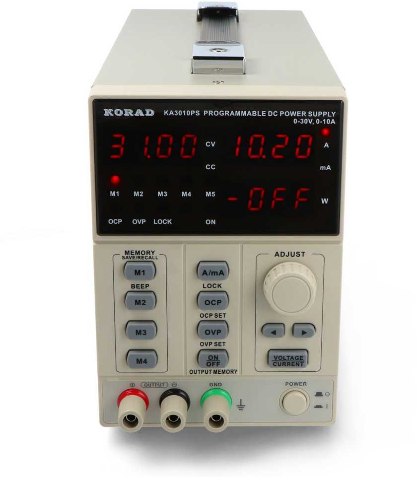 Korad KA3010PS 0–30 V 10 A USB RS232
