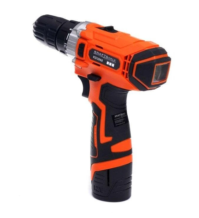 Kraft&Dele KD3068 akumuliatorinis gręžtuvas su LCD ekranu