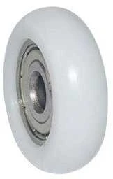 Nailoninis ratukas 28mm su metaliniu guoliu
