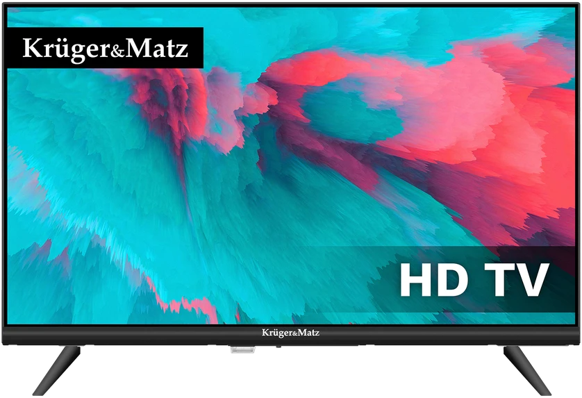 Kruger & Matz „Televizorius Kruger“ ir „Matz“ 24 colių HD DVB-T2 H.265 HEVC 230/12V