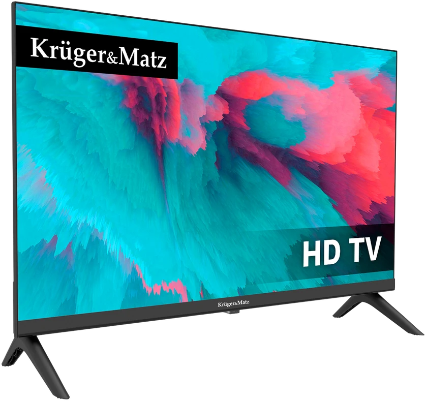 Kruger & Matz 24" HD DVB-T2 H.265 HEVC 230/12V