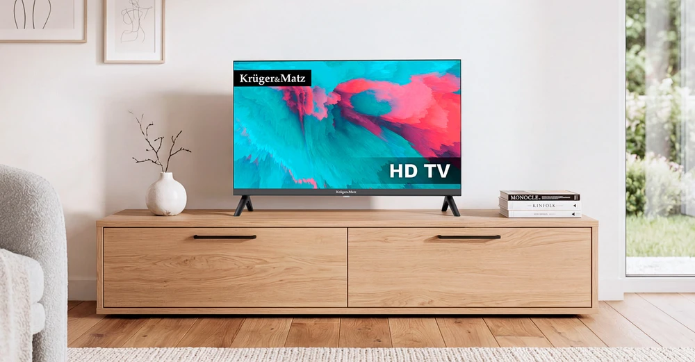 Kruger & Matz 24" HD DVB-T2 H.265 HEVC 230/12V