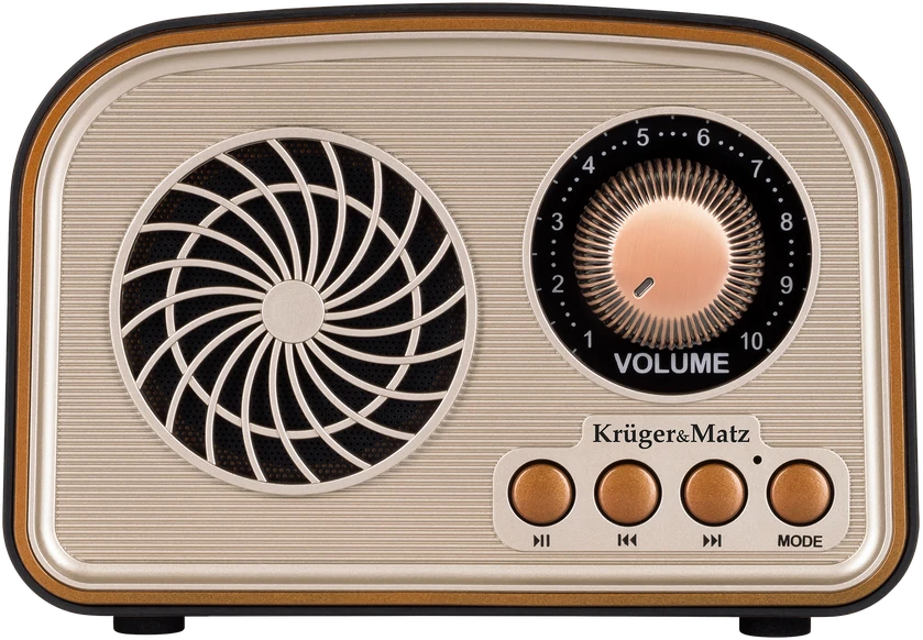 Kruger & Matz Radio KrugerMatz analoginis nešiojamas radijo imtuvas, modelis KM0834