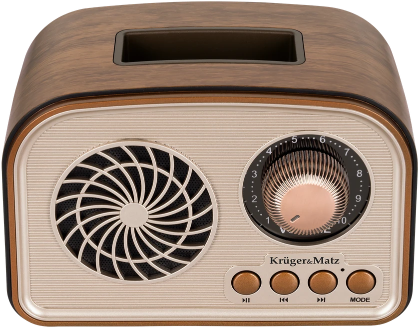 Kruger & Matz Radio KrugerMatz analoginis nešiojamas radijo imtuvas, modelis KM0834