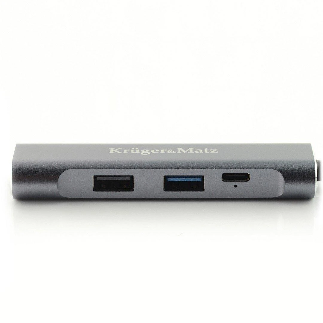 Kruger & Matz USB C į HDMI/USB 3.0/USB 2.0/USB 2.0/USB C prievado adapteris