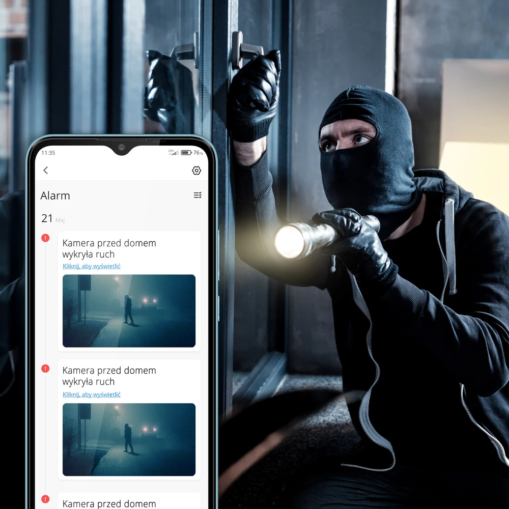 „Kruger & Matz Connect C120 Tuya“ lauko Wi-Fi kamera
