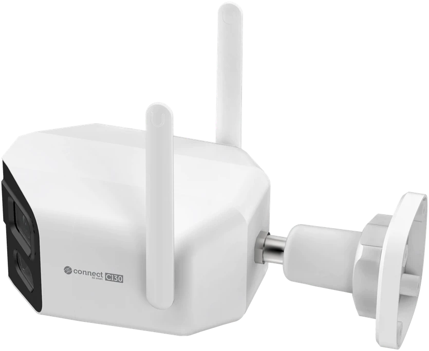 Kruger & Matz Connect C130 Tuya Smart Life lauko WiFi kamera, panoraminė, 4 MP.