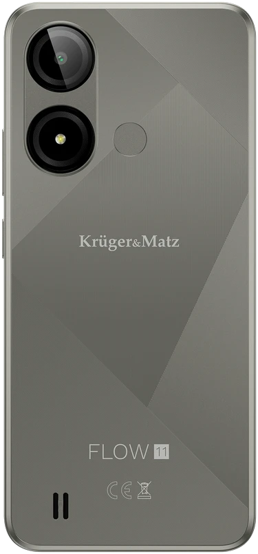 Kruger & Matz FLOW 11 išmanusis telefonas auksinis/pilkas