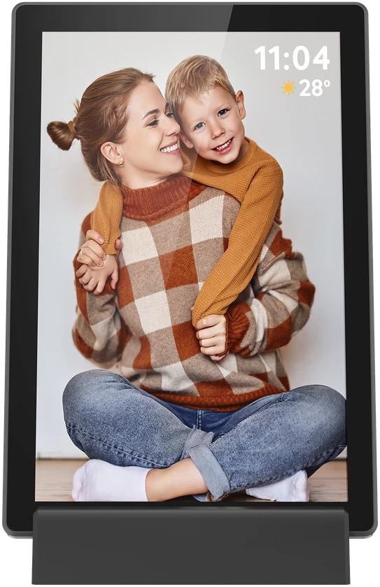 Kruger & Matz FRAMEO WiFi 10.1 skaitmeninis nuotraukų rėmelis su įmontuota baterija