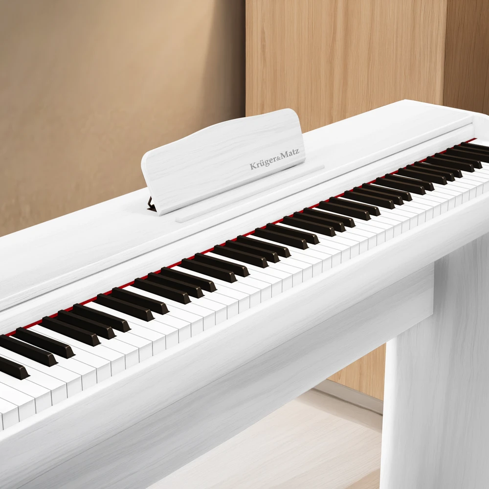 Kruger & Matz KMDP-105 skaitmeninis pianinas, baltas