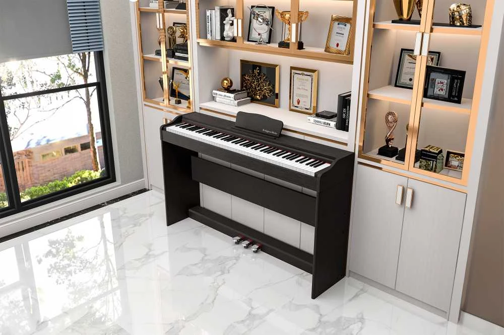 Kruger & Matz KMDP-105 skaitmeninis pianinas - juodas