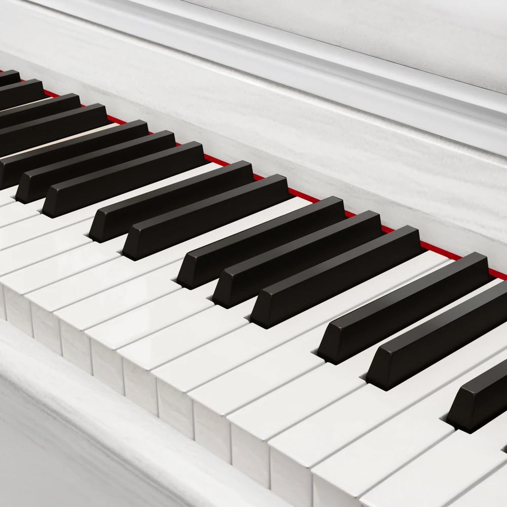 Kruger & Matz Pianino KrugerMatz KMDP-155 skaitmeninis pianinas, baltas