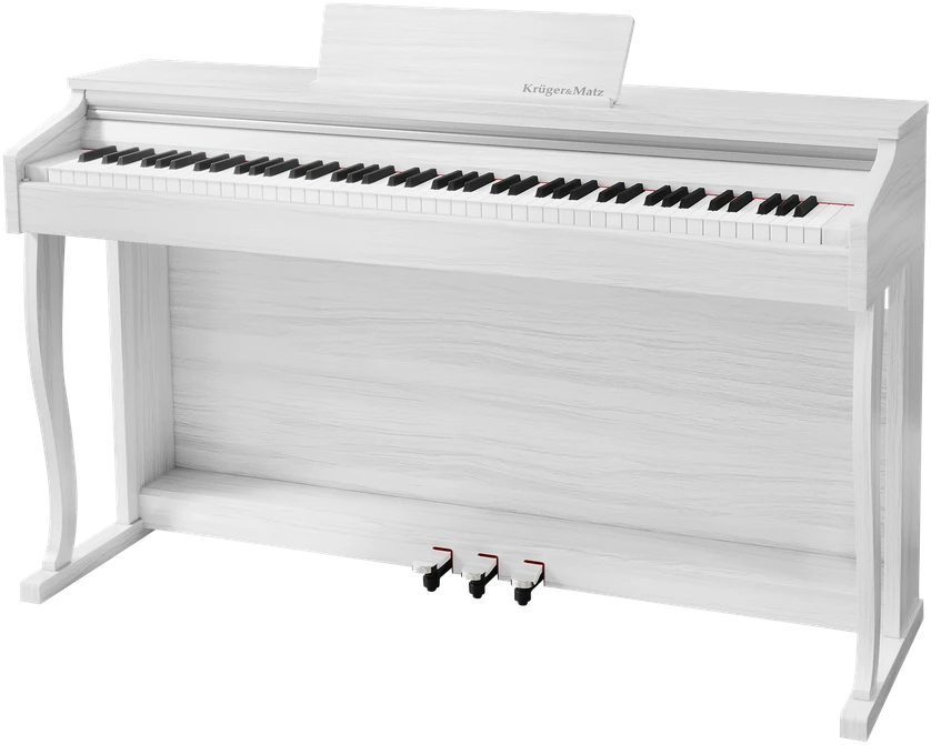 Kruger & Matz Pianino KrugerMatz KMDP-155 skaitmeninis pianinas, baltas