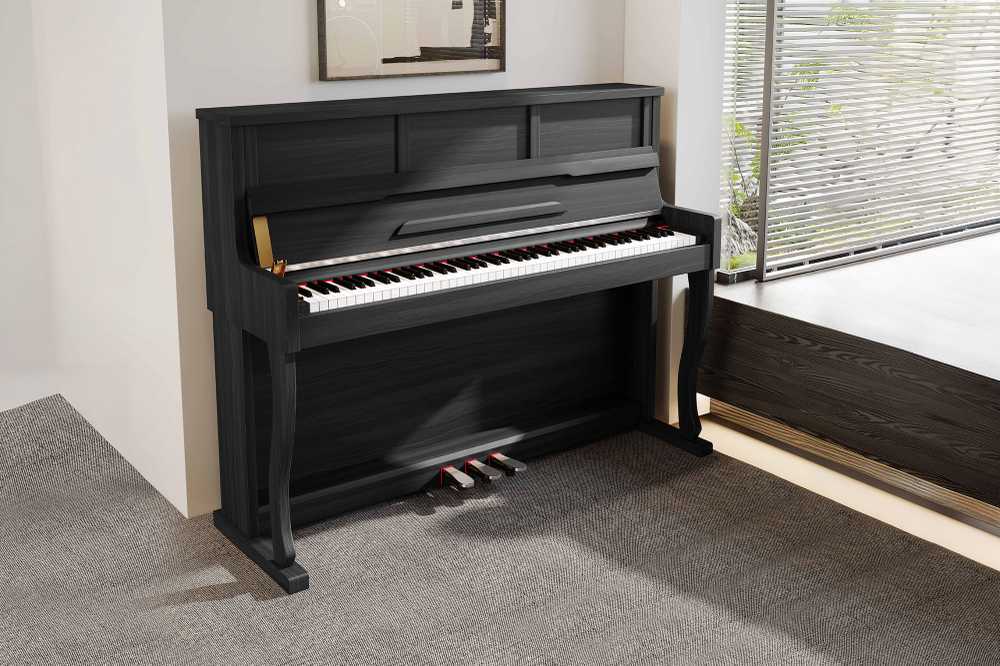 Kruger & Matz KMDP-755 skaitmeninis pianinas, matinė juoda