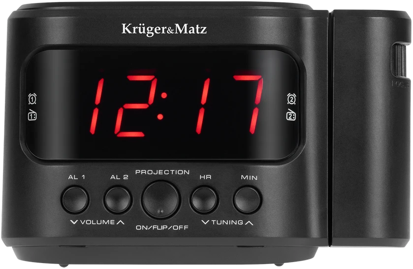Kruger & Matz laikrodžio radijo modelis KM0827