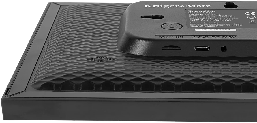 Kruger & Matz skaitmeninis nuotraukų rėmelis FRAMEO WiFi 10.1" su foniniu apšvietimu