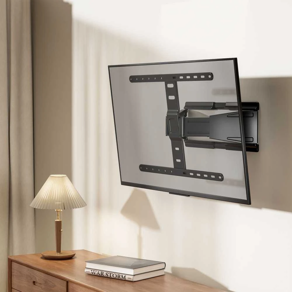 Kruger & Matz Ultra Slim universalus sieninis laikiklis 43"-90" vertikaliai ir horizontaliai reguliuojamas