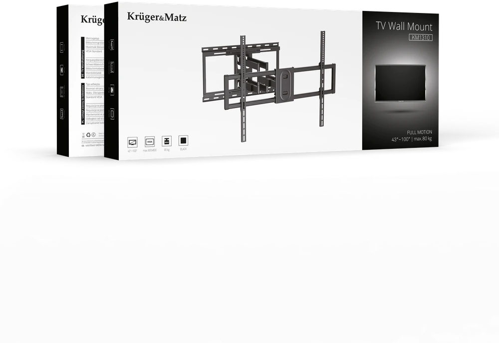 Kruger & Matz universalus televizoriaus laikiklis