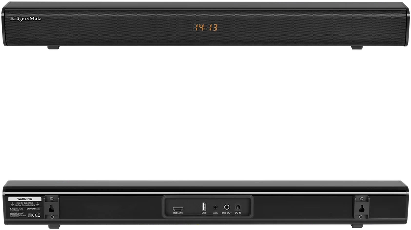Namų kino sistema Kruger & Matz Soundbar „KrugerMatz Universe 2.1“ garso juosta