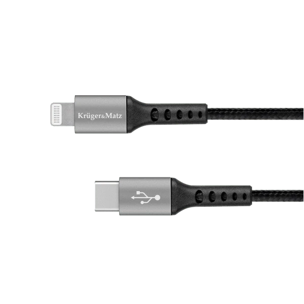 Kruger & Matz USB C - Lightning C94 MFi kištukas 1m