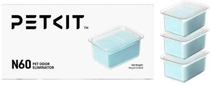 PetKit kvapų naikintojas N60, skirtas Petkit PUROBOT ULTRA kraiko dėžutei (3 vnt.)