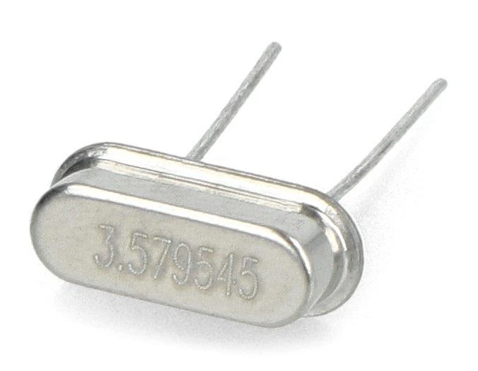 Kvarcinis rezonatorius 3.579545MHz HC49