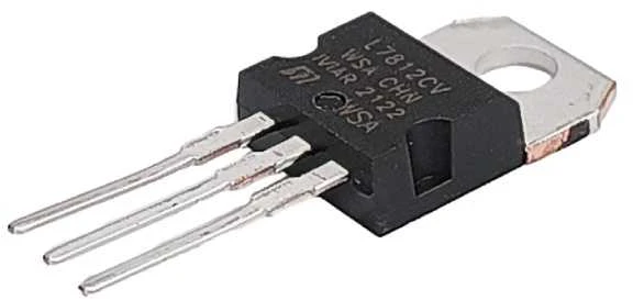 L7812 12V 1.5A įtampos reguliatorius - TO-220 korpusas