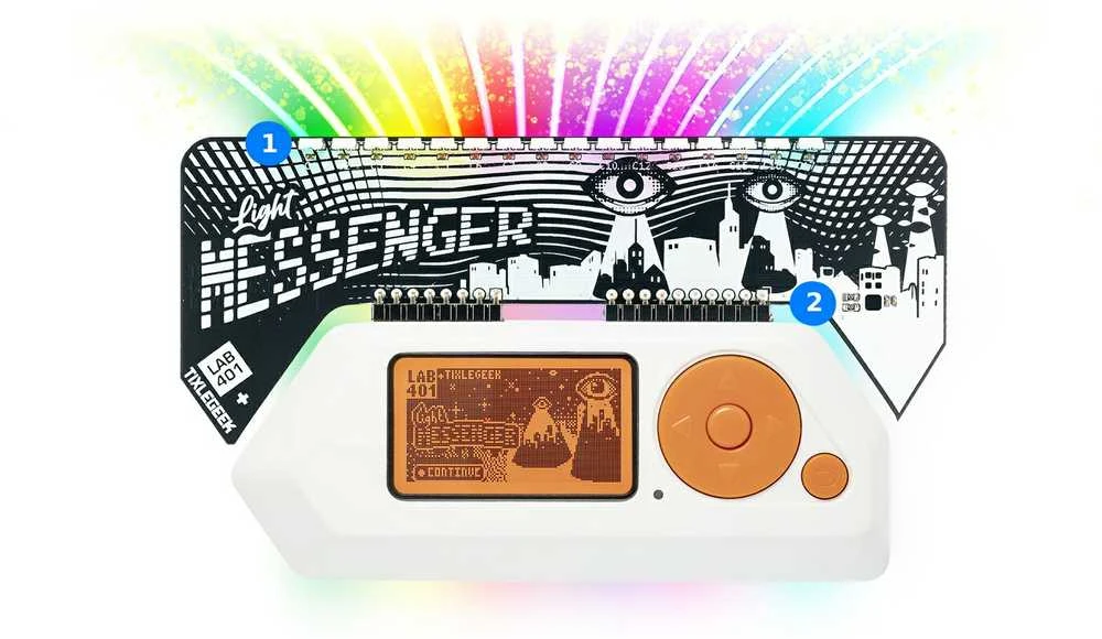 Massacre Lab401 Light Messenger – PoV modulis regėjimui ir šviesai dažymui – skirtas Flipper Zero