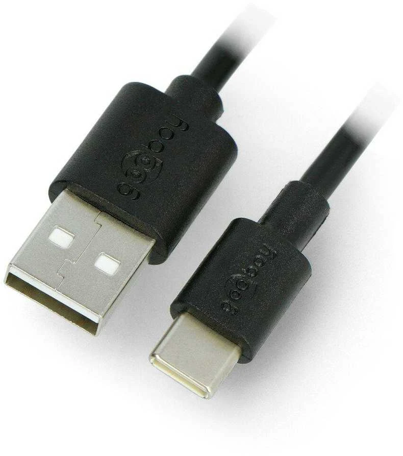 Goobay | USB-C įkrovimo ir sinchronizavimo laidas (USB-A > USB-C) | 59124 | USB-C kištukas | USB 2.0 kištukas (A tipas)