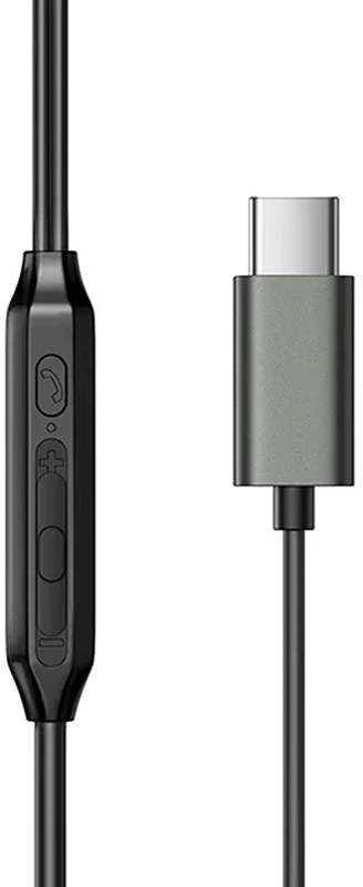 Ausinės Joyroom JR-EC06 Type-C pilkos
