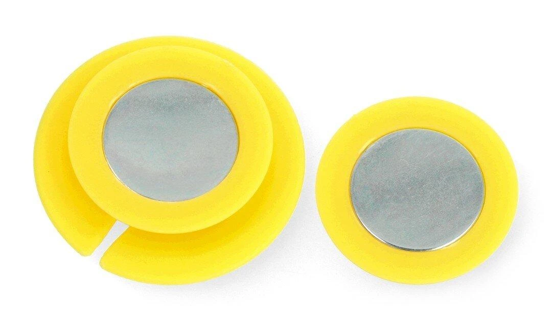 Laido organizatorius Blow - geltonas magnetinis fiksatorius